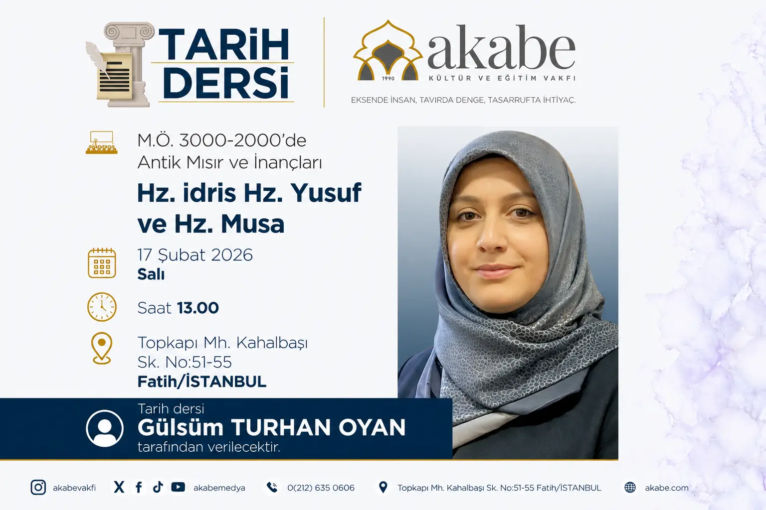 Hz. İdris Hz. Yusuf ve Hz. Musa